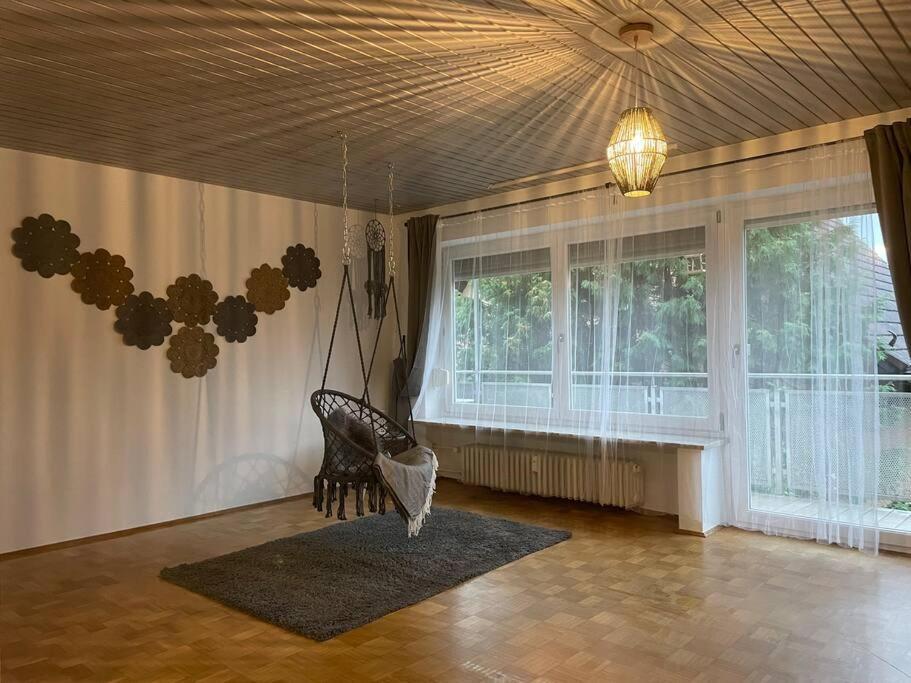 Апартаменты Fewo Boho 110 Qm Mit Bergblick 3 Min Bahnhof Лауфен Экстерьер фото